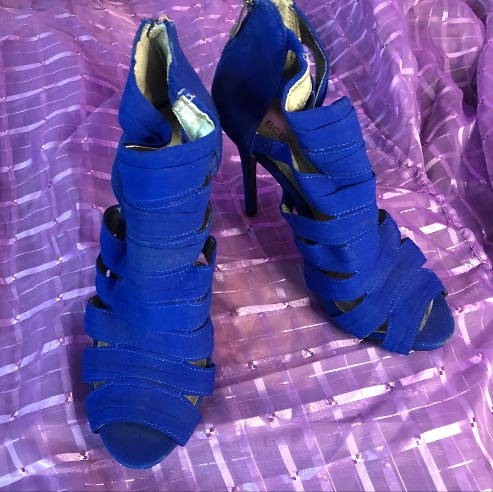 Beautiful blue heels